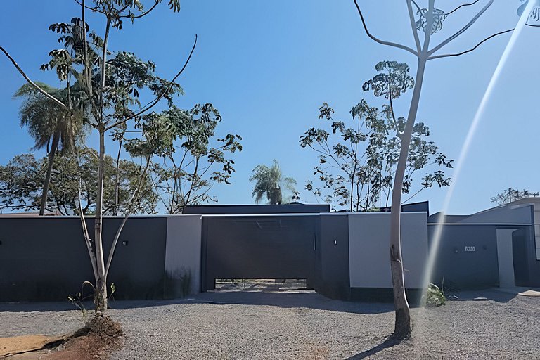 Casa da Cascata, nova, piscina, vista, alto padrão