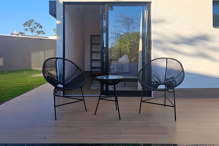 Casa da Cascata, nova, piscina, vista, alto padrão