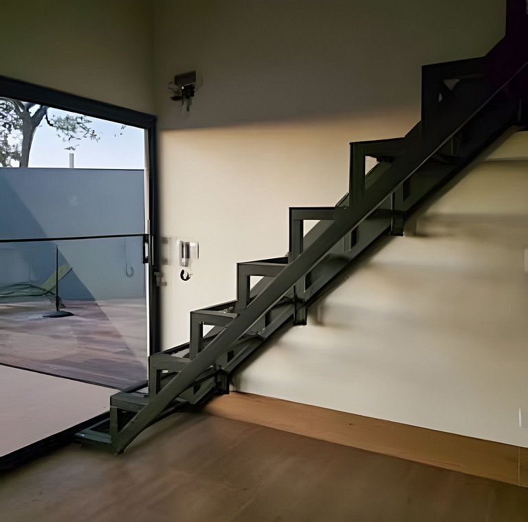 Casa da Cascata, nova, piscina, vista, alto padrão